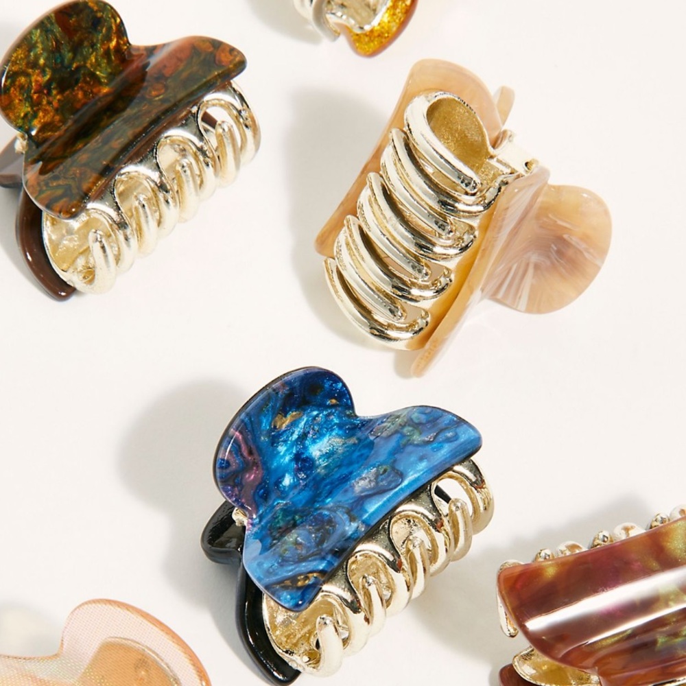 Free People Mini Ombré Clip Set